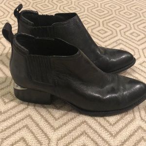 Alexander Wang leather block heel